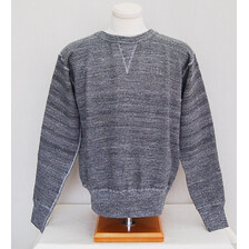 DENIME by WAREHOUSE Lot 260 4本針前VクルーネックSW画像