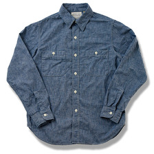 FULLCOUNT Stripe Chambray Shirt 4810-23画像