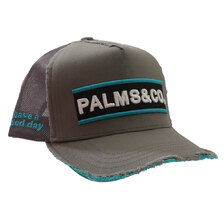YOSHINORI KOTAKE DESIGN &times; PALMS&CO. SC EMB Twill Cap GRAY画像