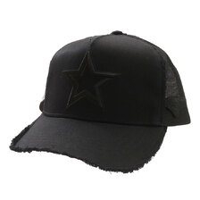 YOSHINORI KOTAKE DESIGN &times; BEAMS GOLF STAR MESH CAP BLACK画像