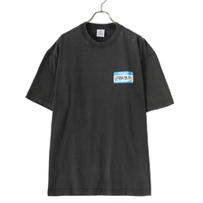 VETEMENTS MY NAME IS VETEMENTS FADED T-SHIRT UE63TR640B画像