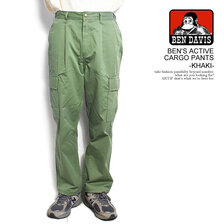 BEN DAVIS BEN'S ACTIVE CARGO PANTS -KHAKI- T-23180001画像