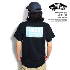 VANS M Rectangle Logo Tee -BLACK- 123R1011600画像