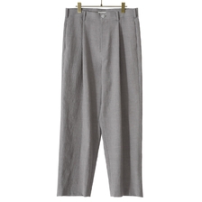 ATON KYOTO TSURIZOME LINEN WIDE TAPERED PANTS PRAGSM0300画像
