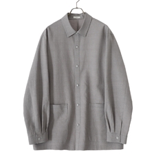 ATON KYOTO TSURIZOME LINEN SHIRT JACKET JKAGSM0300画像