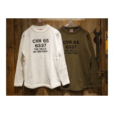 Cushman THERMAL L/S TEE &ldquo;CVN 65&rdquo; 26689画像