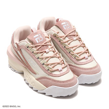 FILA Disruptor II EXP &times; BE:FIRST SNOW WHITE/MAUVE MORN WSS23023-661画像