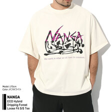 NANGA ECO Hybrid Dripping Forest Loose Fit S/S Tee NW2311-1G230画像
