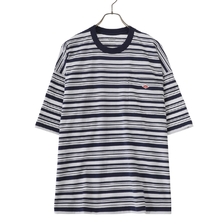 DANTON BIG POCKET T-SHIRT (BORDER) DT-C0199TCB-BOR画像