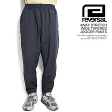 reversal 4WAY STRETCH WIDE TAPERED JOGGER PANTS RV23SS401画像