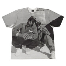 STUSSY &times; Gang starr GANG STARR TEE WHITE画像