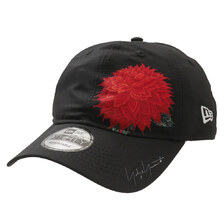 Yohji Yamamoto &times; NEW ERA 23SS RED DHALIA MOTIF 9THIRTY CAP画像