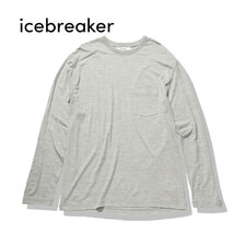 icebreaker U 150 LS POCKET TEE IT12370画像