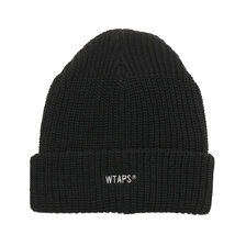 WTAPS 23SS BEANIE 02 BLACK 231MADT-HT02画像