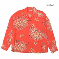 SUN SURF L/S RAYON HAWAIIAN SHIRT - FAMILIAR FLOWER - SS29001画像