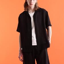 Schott SLUB CHIFFON S/S SHIRT 7823123008画像