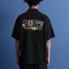 Schott T/C WORK SHIRT ROSE EMBROIDERED 7823123017画像