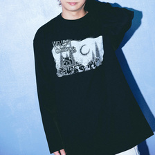 HTML ZERO3 Gachapin&Mukku Cat Gathering L/S Tee T608画像
