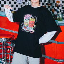 HTML ZERO3 Gachapin&Mukku BFF S/S Tee T607画像