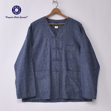 POST OVERALLS POST Chinois DV classic chambray indigo 3109画像