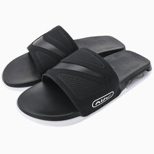 NIKE AIR MAX CIRRO SLIDE Black/Black/Metallic Silver DC1460-004画像