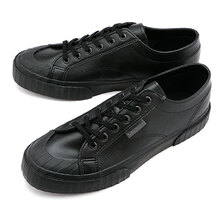SUPERGA 2630-WATERPROOF LEATHER TOTAL-BLACK 2A81276W画像