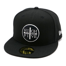 NEW ERA 59FIFTY HIGH FIVE FACTORY Water Repellent ラウンドロゴ ブラック 13534551画像