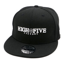 NEW ERA 9FIFTY HIGH FIVE FACTORY Water Repellent ロゴ ブラック 13534532画像