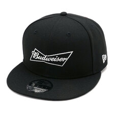 NEW ERA 9FIFTY Budweiser バドワイザー ボウタイロゴ ブラック 13534534画像
