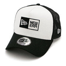 NEW ERA 9FORTY A-Frame トラッカー Box Logo ボックスロゴ ホワイト ブラック 13515947画像