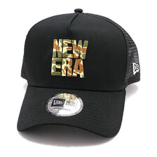 NEW ERA 9FORTY A-Frame トラッカー Square NEW ERA スクエアニューエラ ブラック カモフラージュ 13515887画像