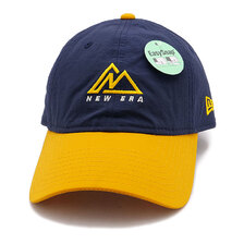 NEW ERA 9THIRTY Mountain Initial Logo ネイビー/イエロー 13516279画像