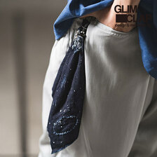 GLIMCLAP Scarf-ish denim key chain 14-049-GLS-CD画像