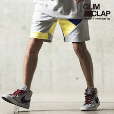 GLIMCLAP Random switching design sweatshorts 14-053-GLS-CD画像
