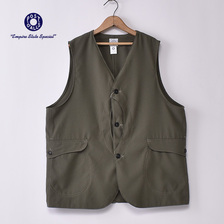 POST OVERALLS Royal Traveler poly seersucker olive 1512画像