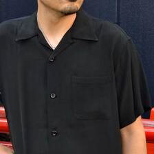 STYLE EYES PLAIN RAYON BOWLING SHIRT SE39055画像