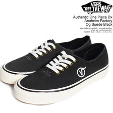 VANS Authentic One Piece Dx Anaheim Factory Og Suede Black VN0005UCBLA画像