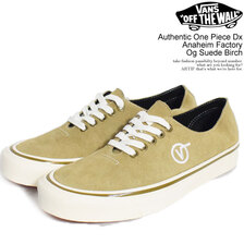 VANS Authentic One Piece Dx Anaheim Factory Og Suede Birch VN0005UCBRC画像