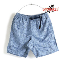 GRAMICCI NYLON ALPINE PACKABLE SHORT YOSEMITE-BLUE G3SM-P017画像