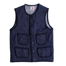 SAMURAI JEANS SJVT23-17OZL 17OZ左綾デニムベスト画像