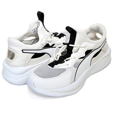 PUMA RS-CURVE MULE WNS WARM WHITE-VAPOR GREY-BLACK 388418-05画像