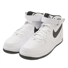 NIKE AIR FORCE 1 MID 07 WHITE/BLACK-WHITE DV0806-101画像