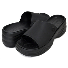 crocs SKYLINE SLIDE BLACK 208182-001画像