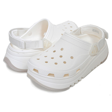 crocs HIKER XSCAPE CLOG WHITE 208365-100画像