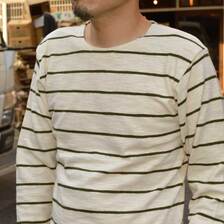 WAREHOUSE Lot.4088 長袖ボーダーT画像