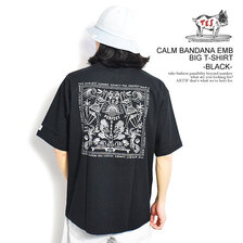 The Endless Summer TES CALM BANDANA EMB BIG T-SHIRT C-23574301画像