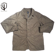 CORONA CJ002-23-01 High Density Cotton Gabardine Utility Work Coat pewter画像