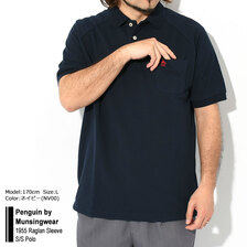 Penguin by Munsingwear 1955 Raglan Sleeve S/S Polo MLMVJA01GS画像