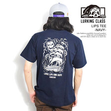 LURKING CLASS LIPS TEE ST23ST03画像