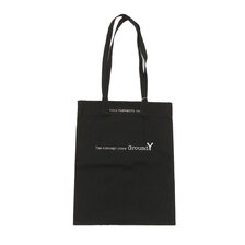 Ground Y Embroidery Slim tote BLAC画像